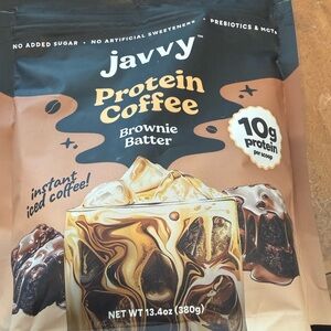 Javvy Brownie Batter Protein Coffee
